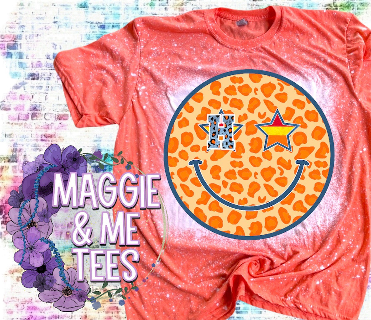 ASTROS RAINBOW TEE – Maggie & Me Tees LLC