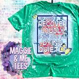 RECOVER LOUDLY
