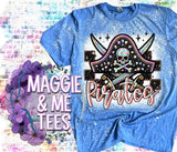 FAUX BLING PIRATES TEE