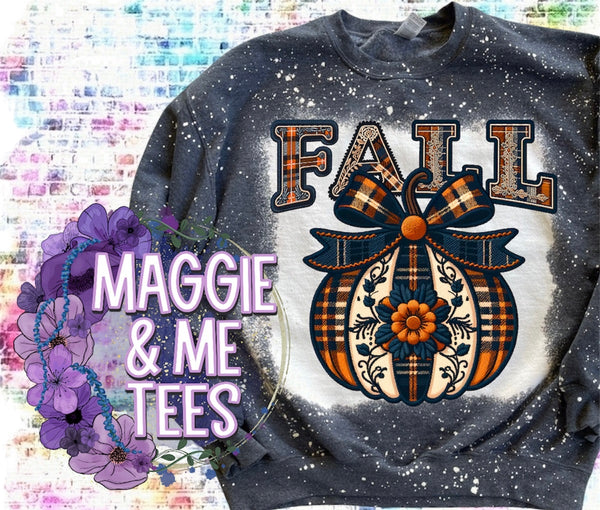 FALL PLAID PUMPKIN