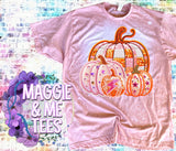 RETRO PUMPKINS FAUX EMBROIDERY