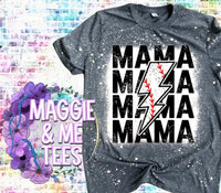 LIGHTNING BOLT BASEBALL MAMA