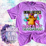 LET YOUR DREAMS BE YOUR WINGS