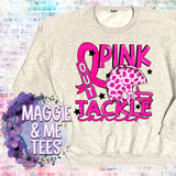 PINK OUT TACKLE CANCER