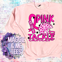 PINK OUT TACKLE CANCER