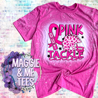 PINK OUT TACKLE CANCER