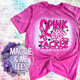 PINK OUT TACKLE CANCER