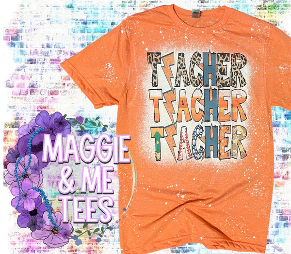 TEACHER ASTROS TEE – Maggie & Me Tees LLC