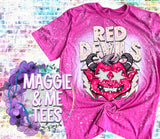 PREPPY RED DEVILS TEE