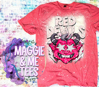 PREPPY RED DEVILS TEE