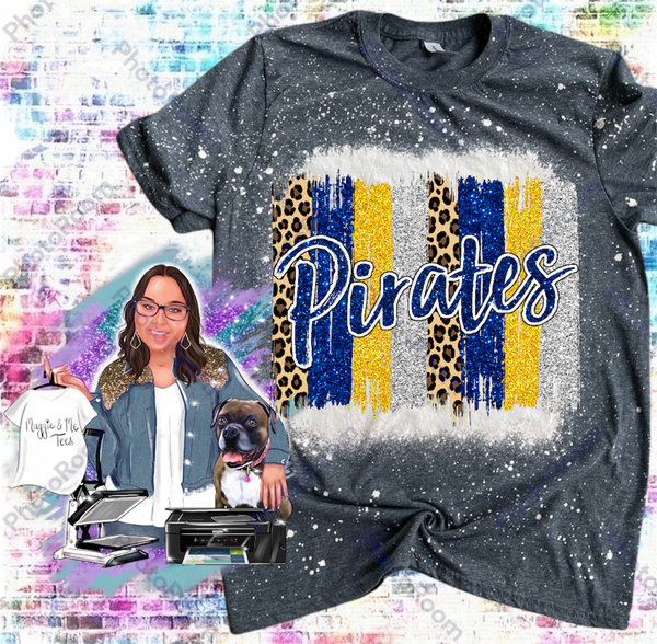 PIRATES BRUSHSTROKES TEE